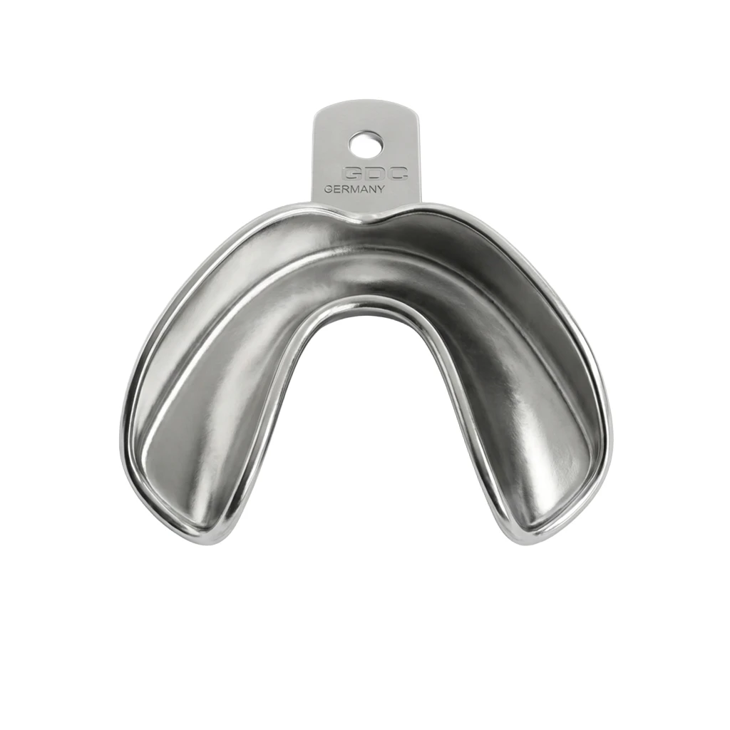 GDC Edentulous Non-Perforated Impression Trays Lower # 1 (ITRLEDNPL1)