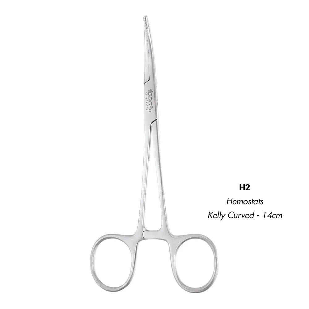 GDC Hemostats Kelly Curved - (14cm) (H2)
