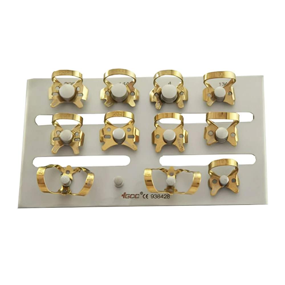 GDC Rubber Dam Clamps Set # Gold (RDCOBG11)