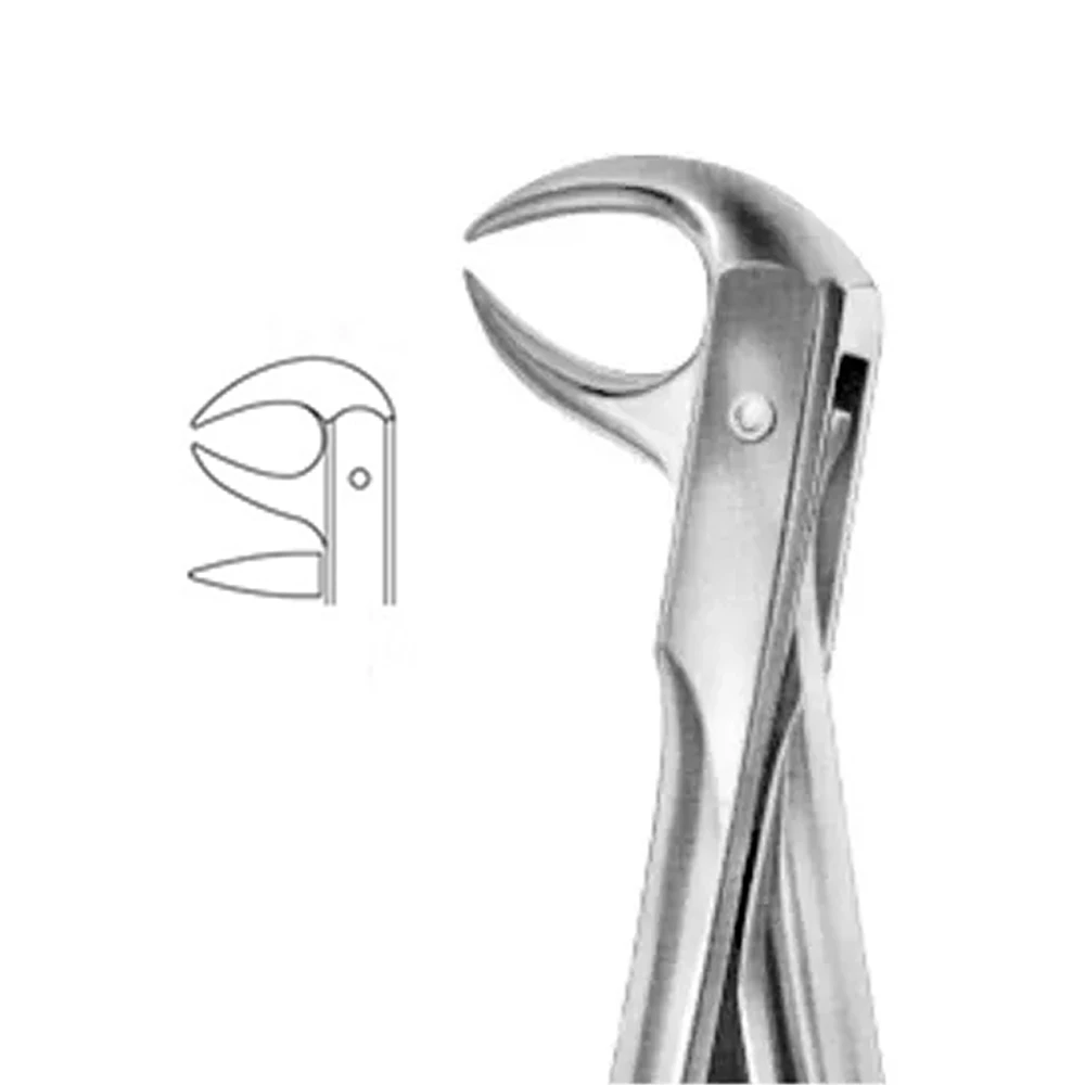GDC EXTRACTION FORCEPS PREMIUM #BLACK LOWER MOLAR No. 86 FX86B