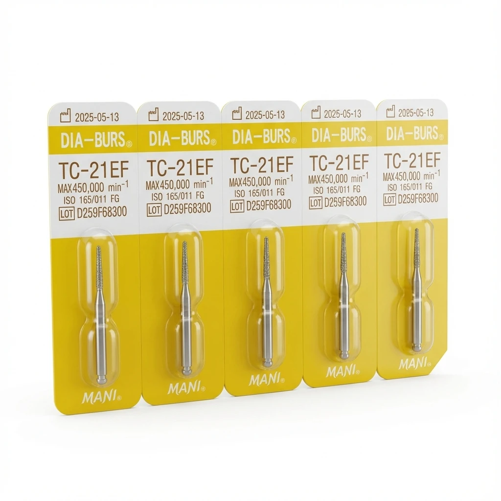 Mani Diamond Burs - Taper Conical End / Tc Series