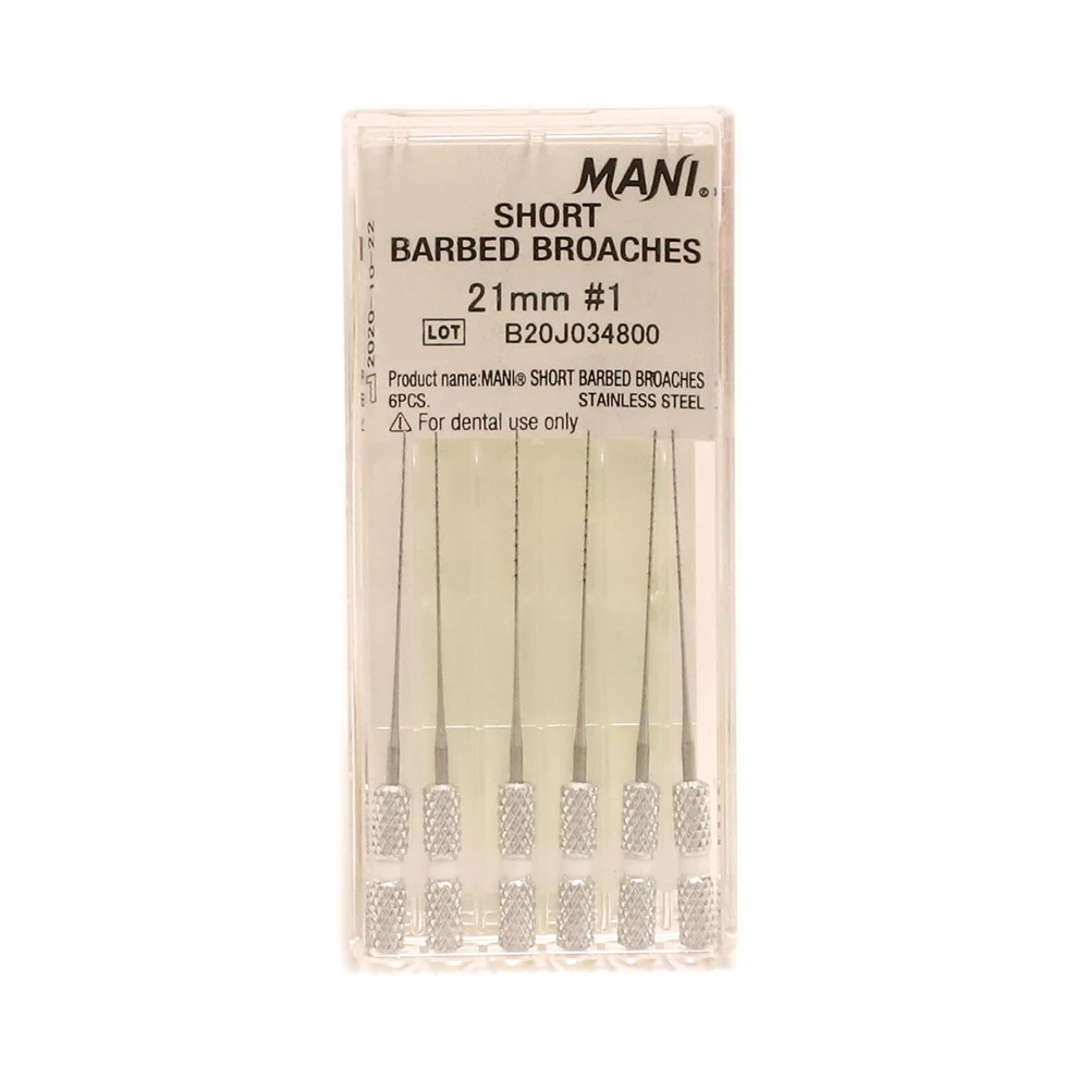 Mani Short Barbed Broaches