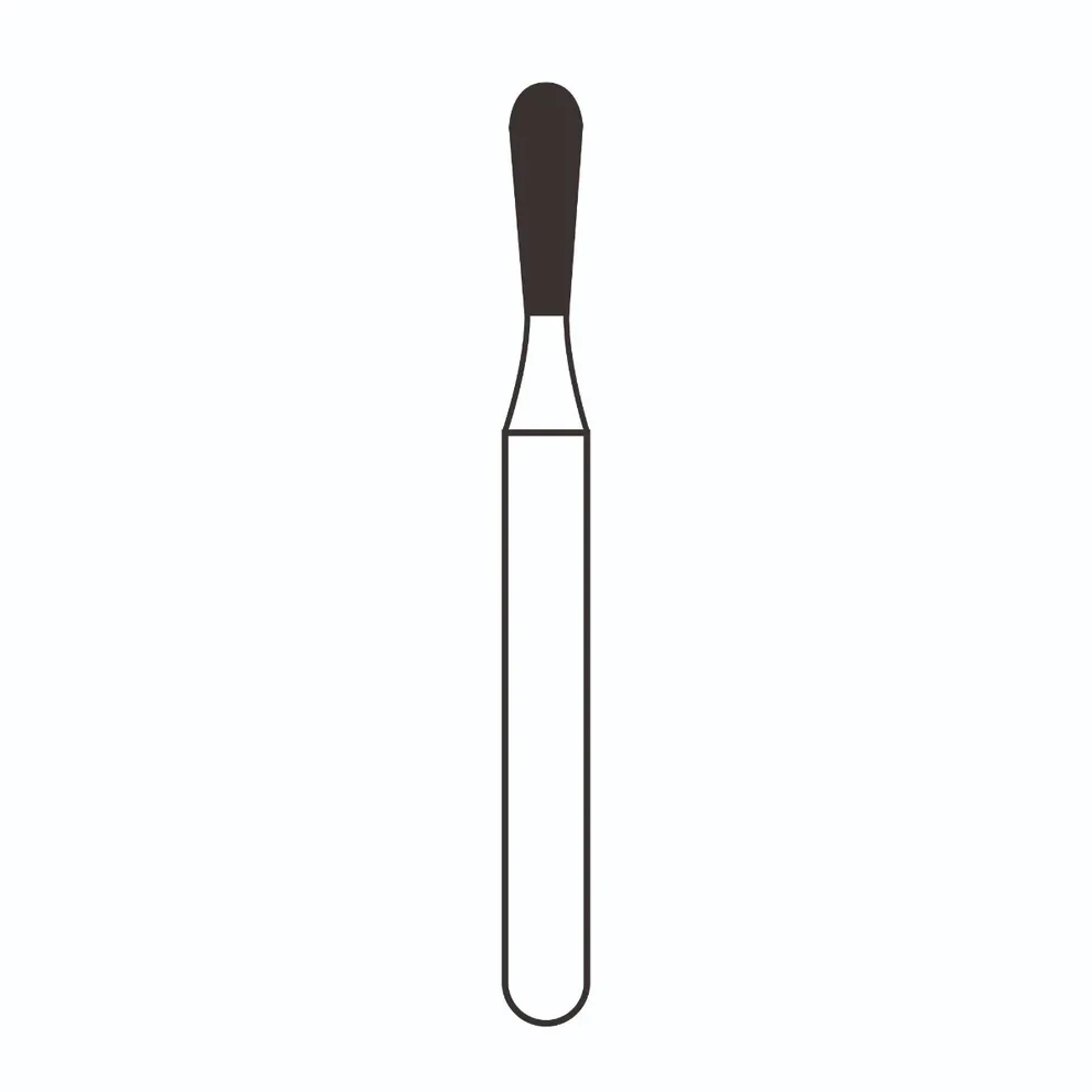 Frank Dental Pear Shaped FG Diamond Burs EX -Series (Long)
