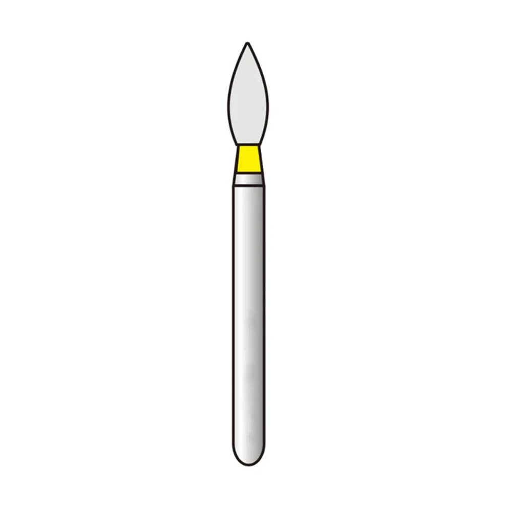 Frank Dental Flame Ogival FG Diamond Burs FO Series (Extra Fine)