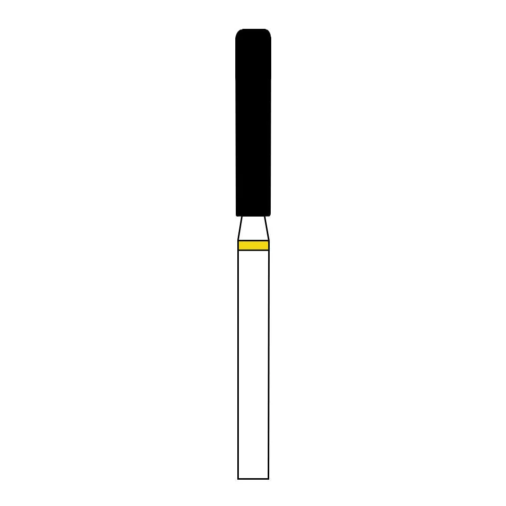 Frank Dental Cylinder Round Edge Diamond Burs SRS Series (Extra Fine)