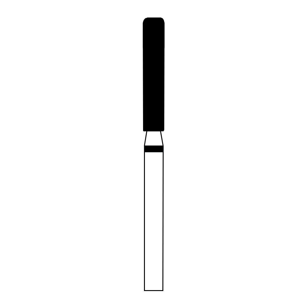 Frank Dental Cylinder Round Edge Diamond Burs SRS Series (Fine)