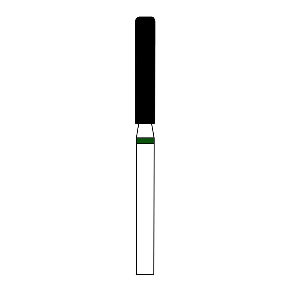 Frank Dental Cylinder Round Edge Diamond Burs SRS Series (Super Coarse)