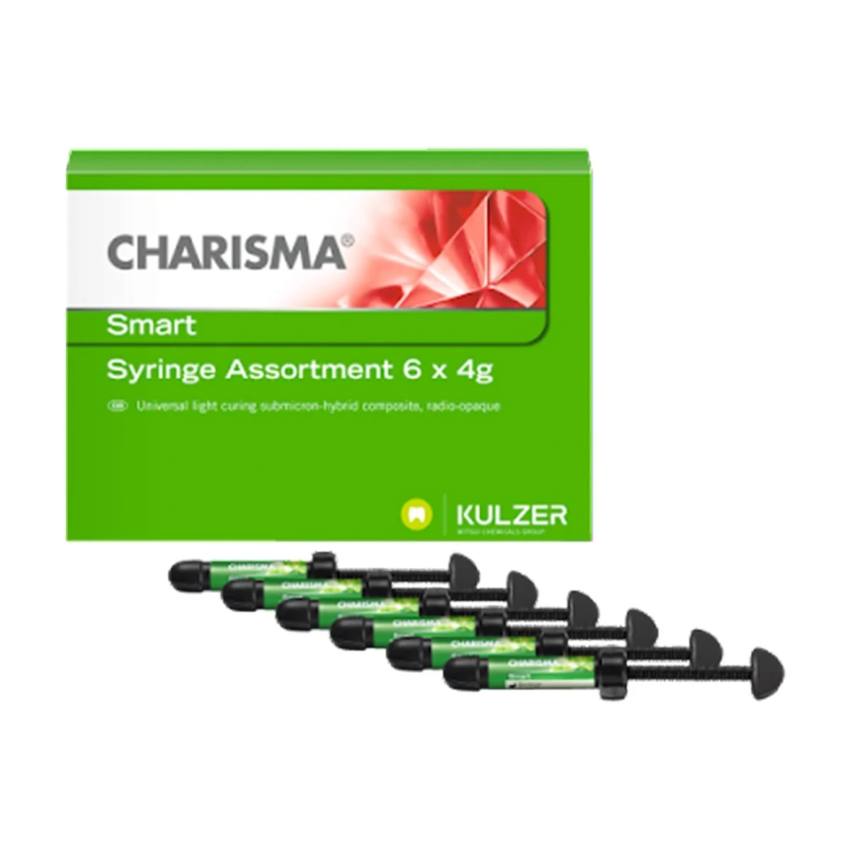 Kulzer Charisma Smart Composite 6 Syringe Kit
