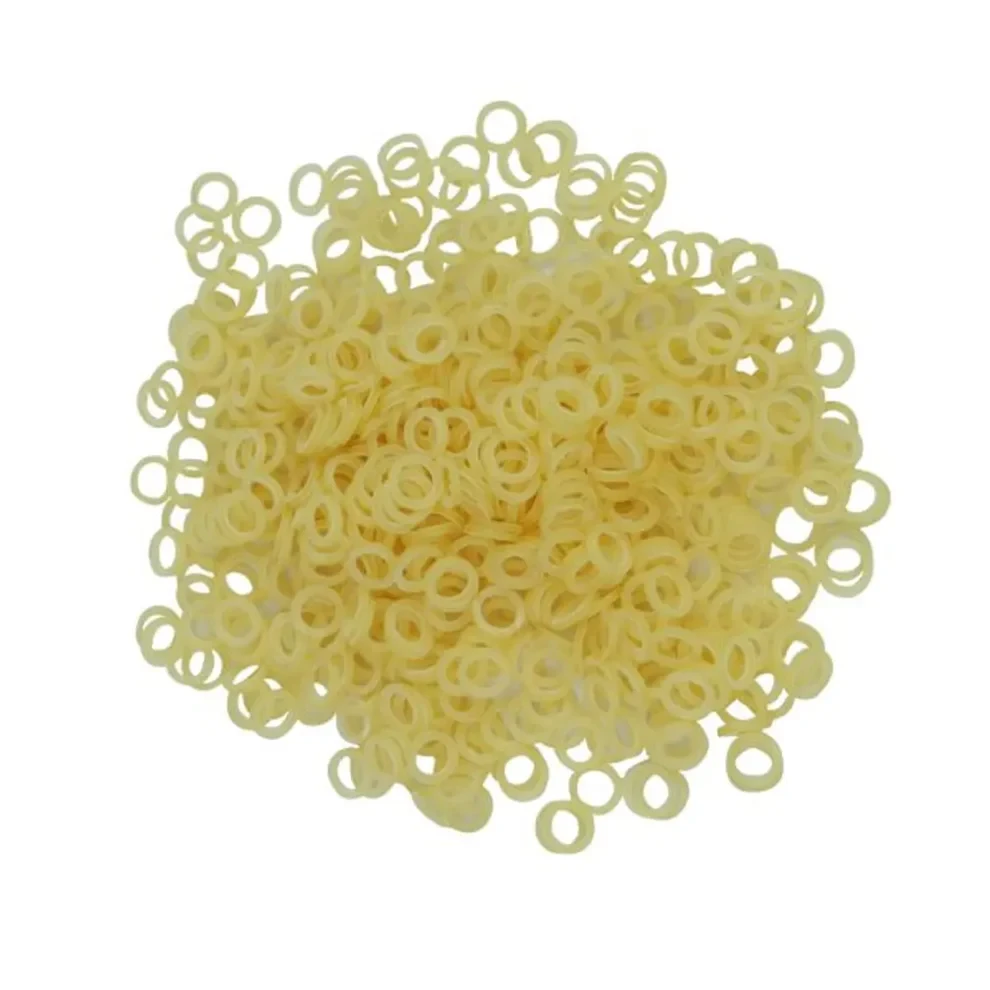 JJ Ortho Extraoal Elastics Yellow 5/16 - 8oz (50.05.07)