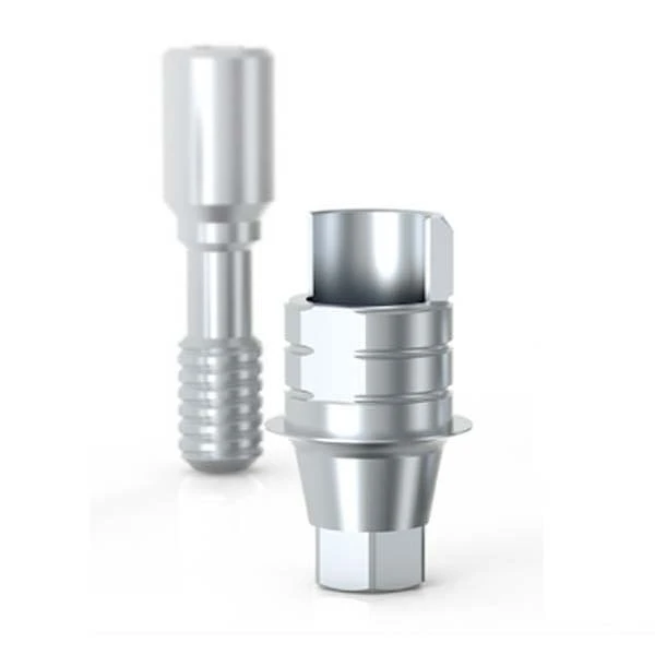 Mediden Nobel Biocare Active RP Compatible Titanium Ti-base Abutment With Screw 4mm - Hex (TB-H-47)